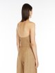 Світло-коричневий жилет Max Mara з льону: фото 3 - Invogue