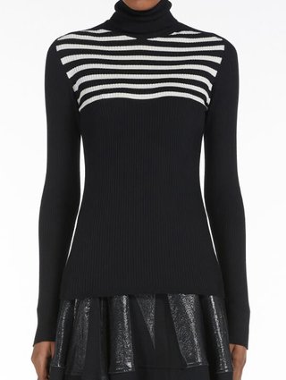 Чёрный гольф Sportmax: фото 1 - Invogue