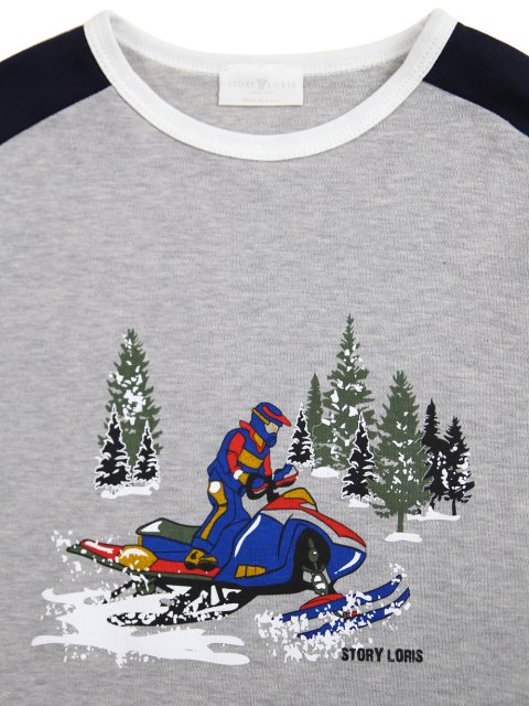 Сіра піжама STORY LORIS : фото 4 - Invogue