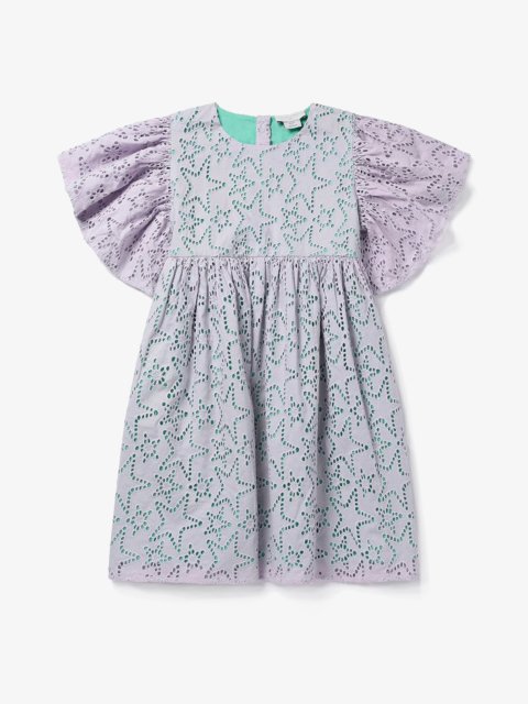 Лілова сукня STELLA MCCARTNEY KIDS: фото - Invogue