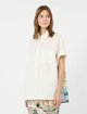 Біла сорочка Weekend Max Mara з бавовни та шовку: фото 1 - Invogue