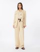 Бежевий жакет Max Mara з чистого льону: фото 1 - Invogue