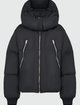 Чёрная куртка MM6 MAISON MARGIELA KIDS: фото - Invogue