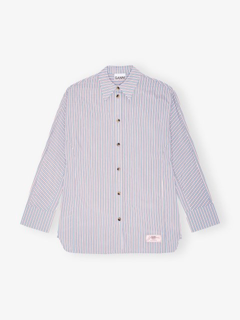 Блакитна сорочка GANNI : фото - Invogue