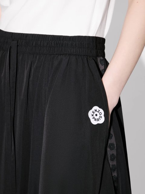 Черная юбка KENZO миди: фото 3 - Invogue