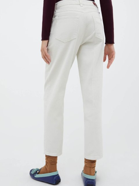 Молочные брюки MAX&CO: фото 2 - Invogue