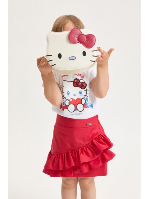 Футболка для дівчинки Hello Kitty Monnalisa: фото 3 - Invogue