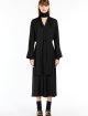 Чорна довга сукня SPORTMAX з шовку: фото 1 - Invogue