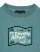 Зелений джемпер EMPORIO ARMANI KIDS з бавовни: фото 1 - Invogue