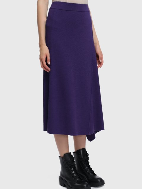 Фиолетовая юбка KENZO: фото 2 - Invogue