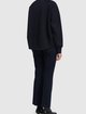 Тёмно-синие брюки SPORTMAX: фото 2 - Invogue