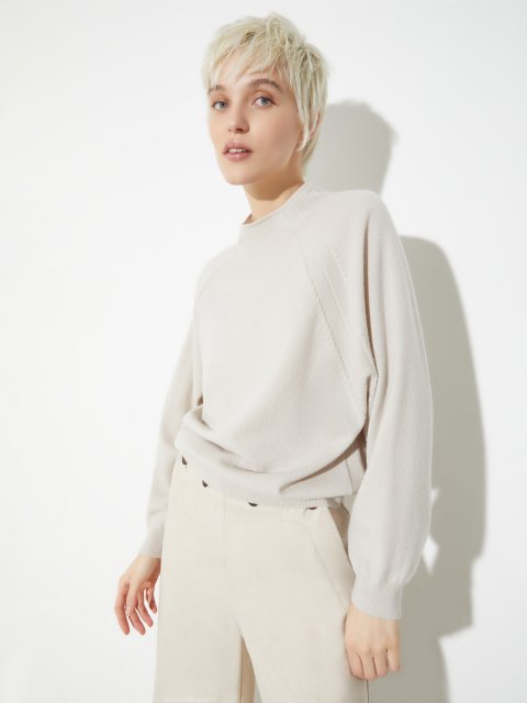 Кремовий светр MAX&CO з вовни та кашеміру: фото 2 - Invogue