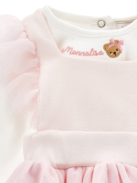 Комплект MONNALISA з боді та спідниці-комбінезона: фото 3 - Invogue