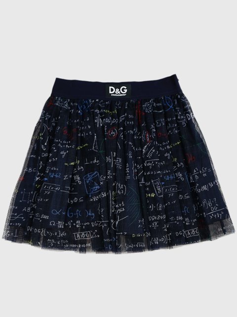 Синя спідниця DOLCE&GABBANA KIDS : фото - Invogue