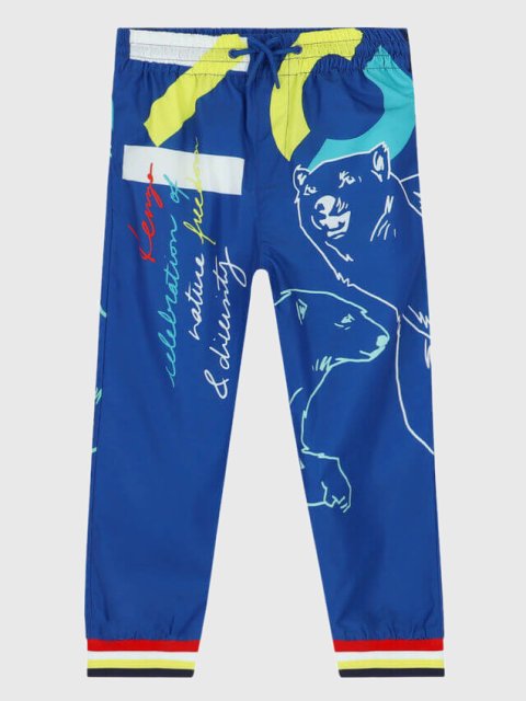Сині брюки KENZO KIDS : фото - Invogue