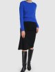 Синий свитер WEEKEND MAX MARA: фото 1 - Invogue