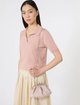 Рожева сумка Pasticcino Weekend Max Mara з льону та шовку: фото 1 - Invogue