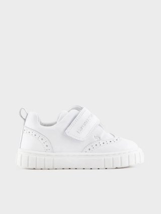 Белые кеды EMPORIO ARMANI KIDS: фото - Invogue