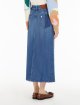 Синя спідниця WEEKEND MAX MARA з деніму: фото 3 - Invogue