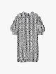 Біло-синя сукня Max Mara жакардова: фото - Invogue