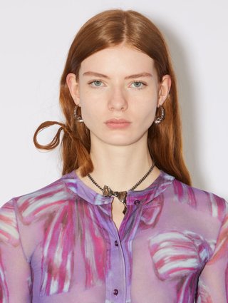 Сережки Acne Studios у вигляді кілець: фото 1 - Invogue