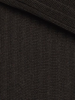 Чорні шкарпетки Zegna з хлопкового джерсі: фото 2 - Invogue