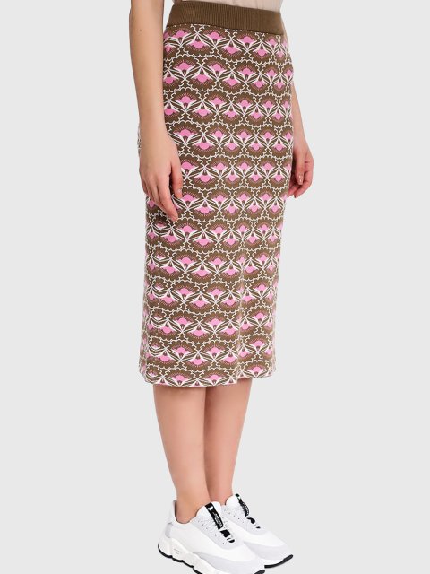 Кремова спідниця WEEKEND MAX MARA: фото 2 - Invogue