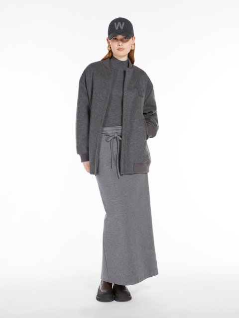 Сіра спідниця WEEKEND MAX MARA прямого крою: фото 3 - Invogue