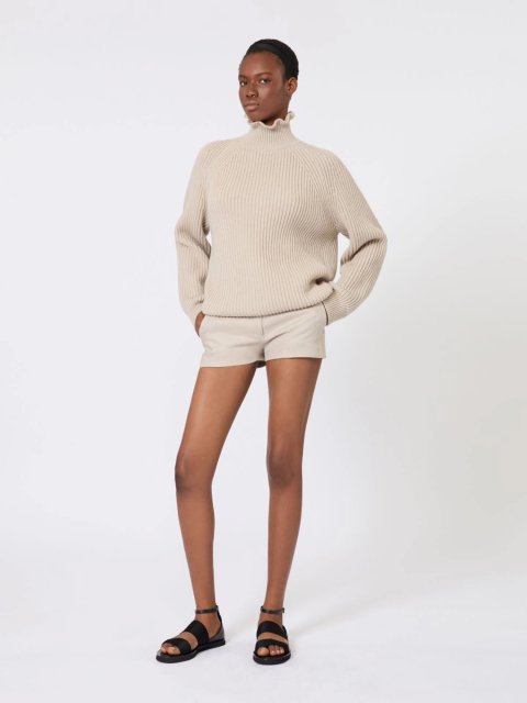 Бежевий светр Max Mara з бавовни: фото 1 - Invogue