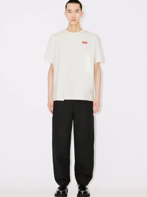 Чорні спортивні брюки карго KENZO з бавовни: фото 5 - Invogue