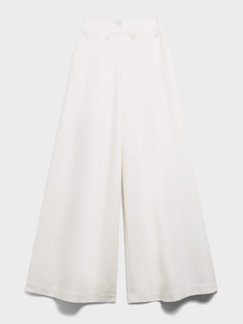 Білі брюки MAX MARA : фото - Invogue