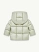 Світло-зелений пуховик MONCLER зі знімним капюшоном: фото 1 - Invogue