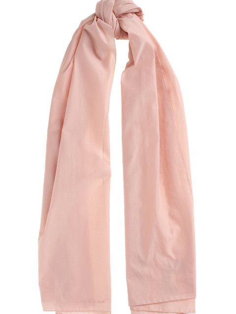 Розовый шарф WEEKEND MAX MARA: фото - Invogue