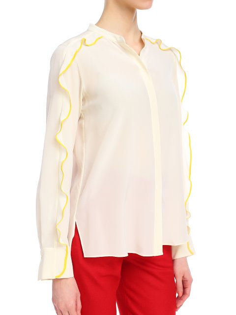 Белая блуза DOROTHEE SCHUMACHER: фото 3 - Invogue