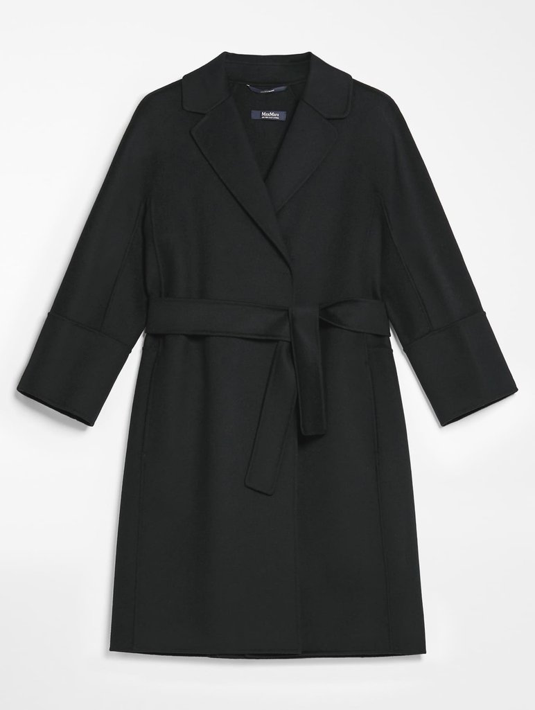 Чорне пальто MAX MARA : фото - Invogue