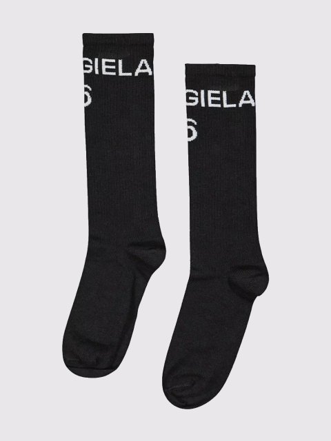 Чёрные носки MM6 MAISON MARGIELA KIDS: фото - Invogue