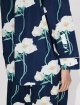 Темно-синя сорочка Kenzo з бавовни з квітковим принтом: фото 5 - Invogue