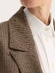 Коричневий жакет Róhe з суміші вовни: фото 5 - Invogue