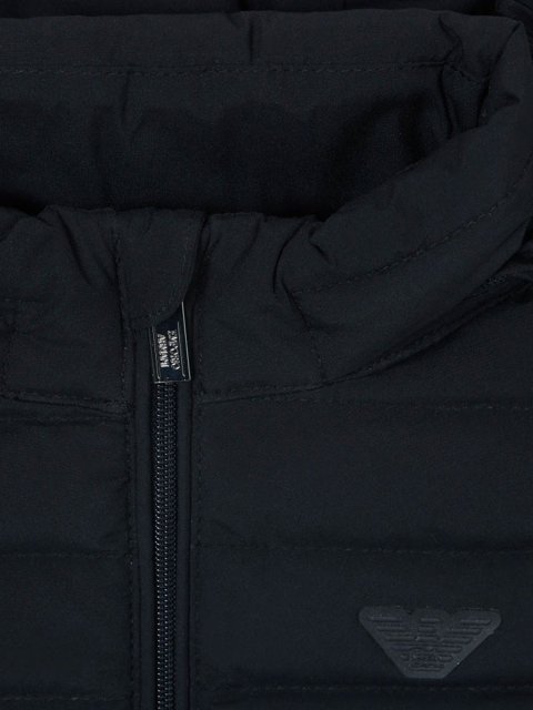 Темно-синя куртка EMPORIO ARMANI KIDS : фото 3 - Invogue