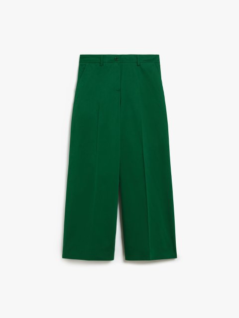 Зелені брюки Weekend укорочені: фото - Invogue