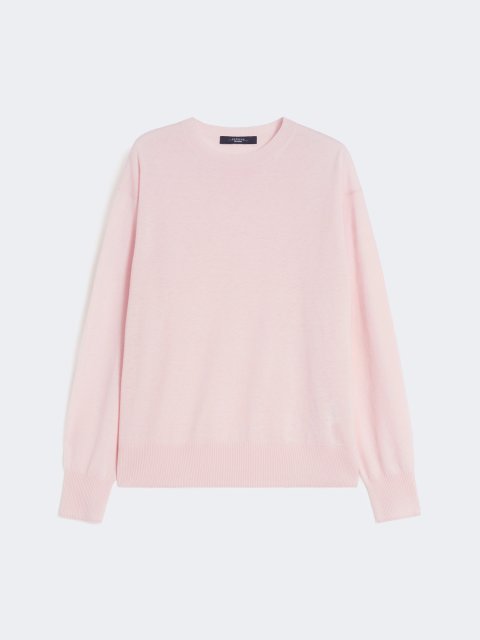 Рожевий светр WEEKEND MAX MARA з вовни та кашеміру: фото - Invogue