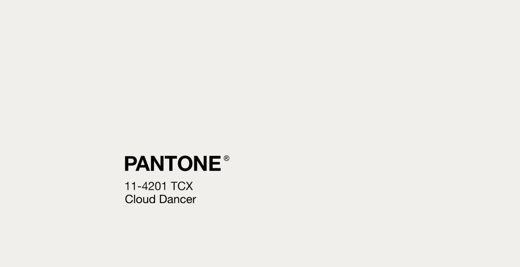 Pantone 2026: оттенок Cloud Dancer и его роль в моде