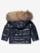 Синя куртка MONCLER ENFANT : фото 1 - Invogue