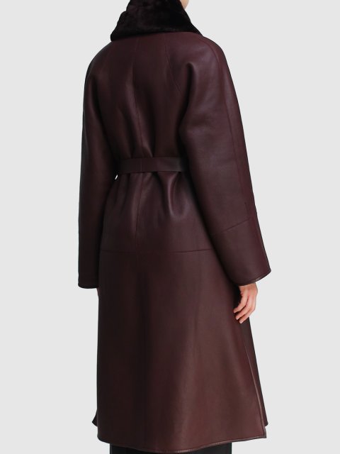 Бордова дублянка MAX MARA : фото 4 - Invogue