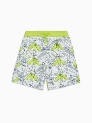 Білі шорти пляж EMPORIO ARMANI KIDS : фото - Invogue
