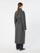 Тёмно-серое пальто Max Mara из кашемира: фото 3 - Invogue