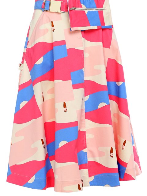 Розовая юбка MARELLA: фото - Invogue