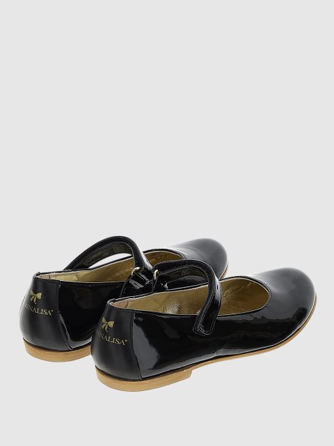 Чёрные туфли MONNALISA: фото 3 - Invogue