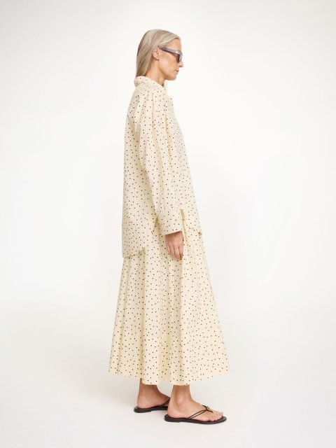 Сорочка у горошок By Malene Birger з органічної бавовни: фото 3 - Invogue