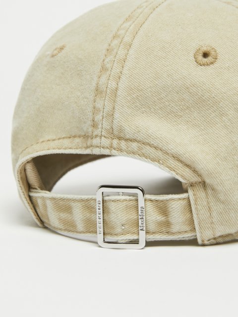 Кепка горчичного цвета WEEKEND ACCESSORIES с логотипом: фото 2 - Invogue